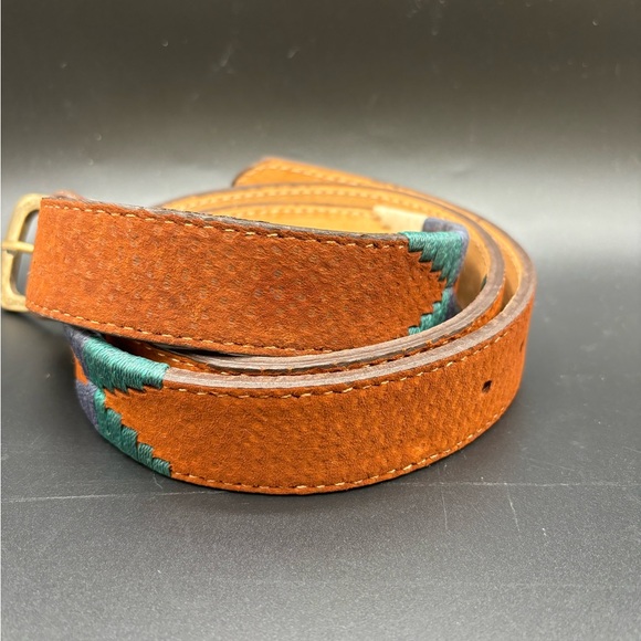 Genuine Lather Handmade Unisex Belt - Picture 2 of 11
